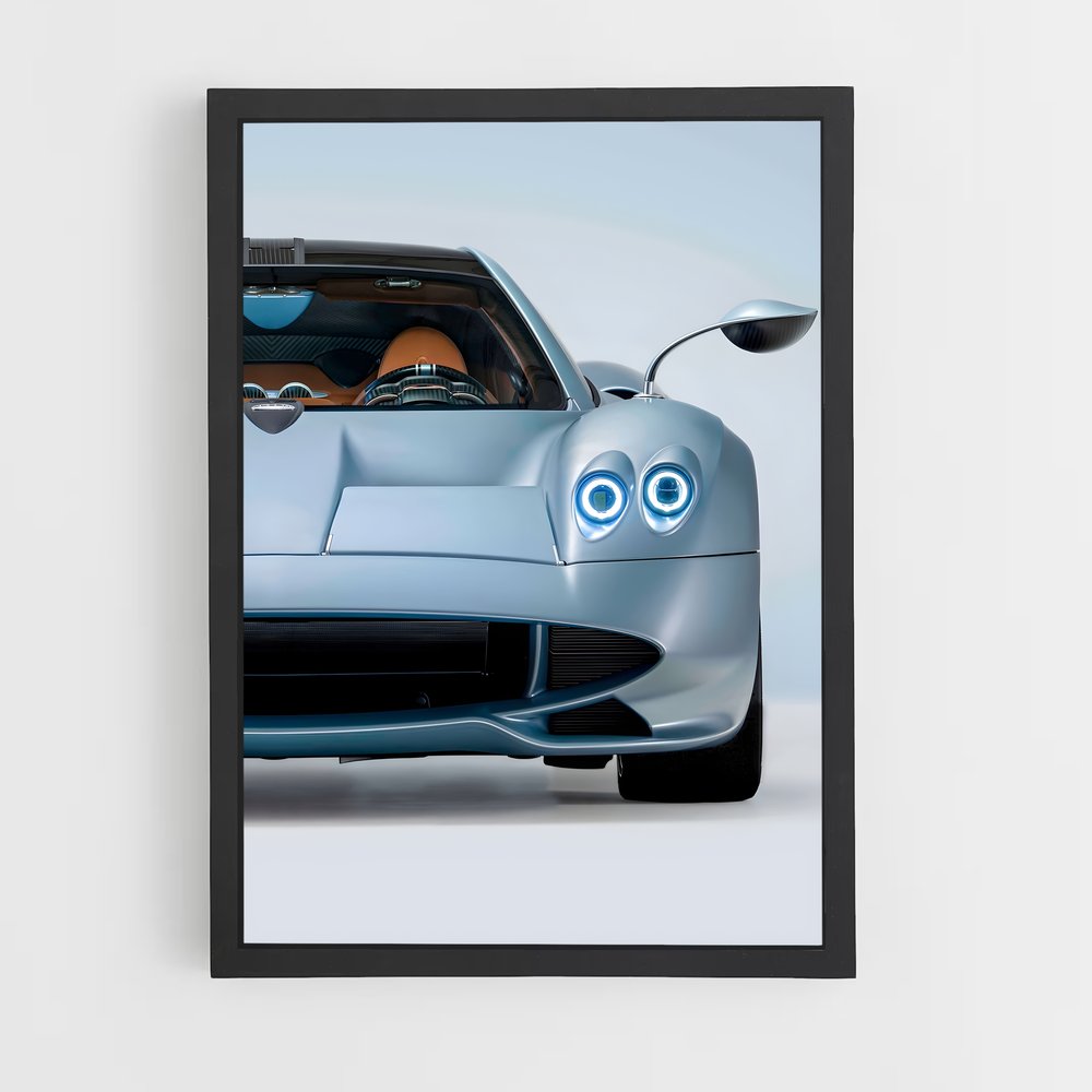 Poster Huayra Blue Dream – affiche Pagani (vue 2)